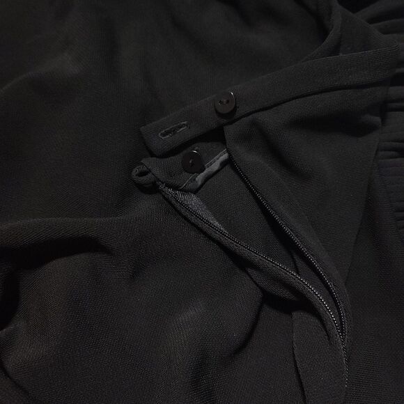 DKNY Pleated Bottom Straight Pencil Skirt Size M - Picture 8 of 11